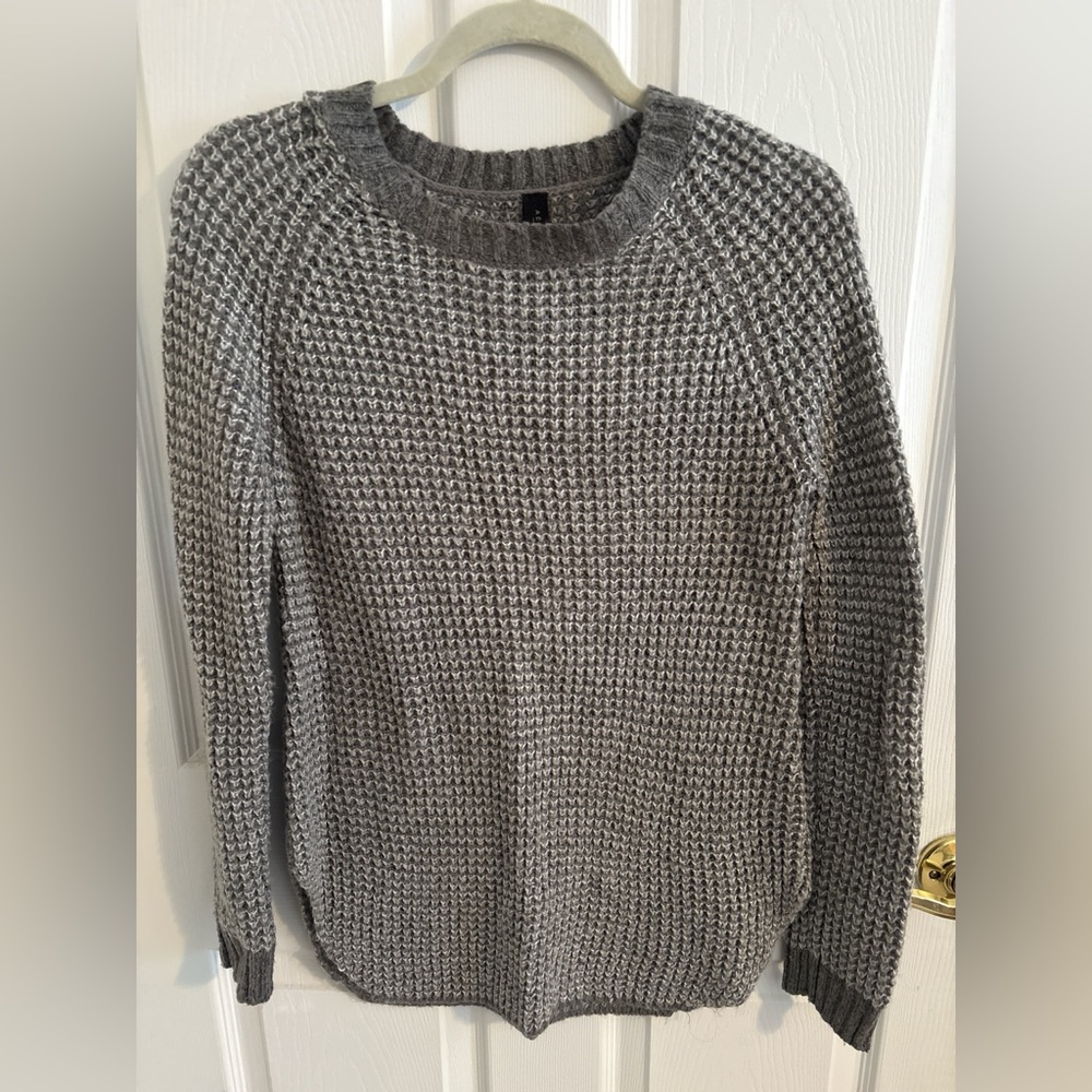 Aeropostale Heather Gray Knit Top